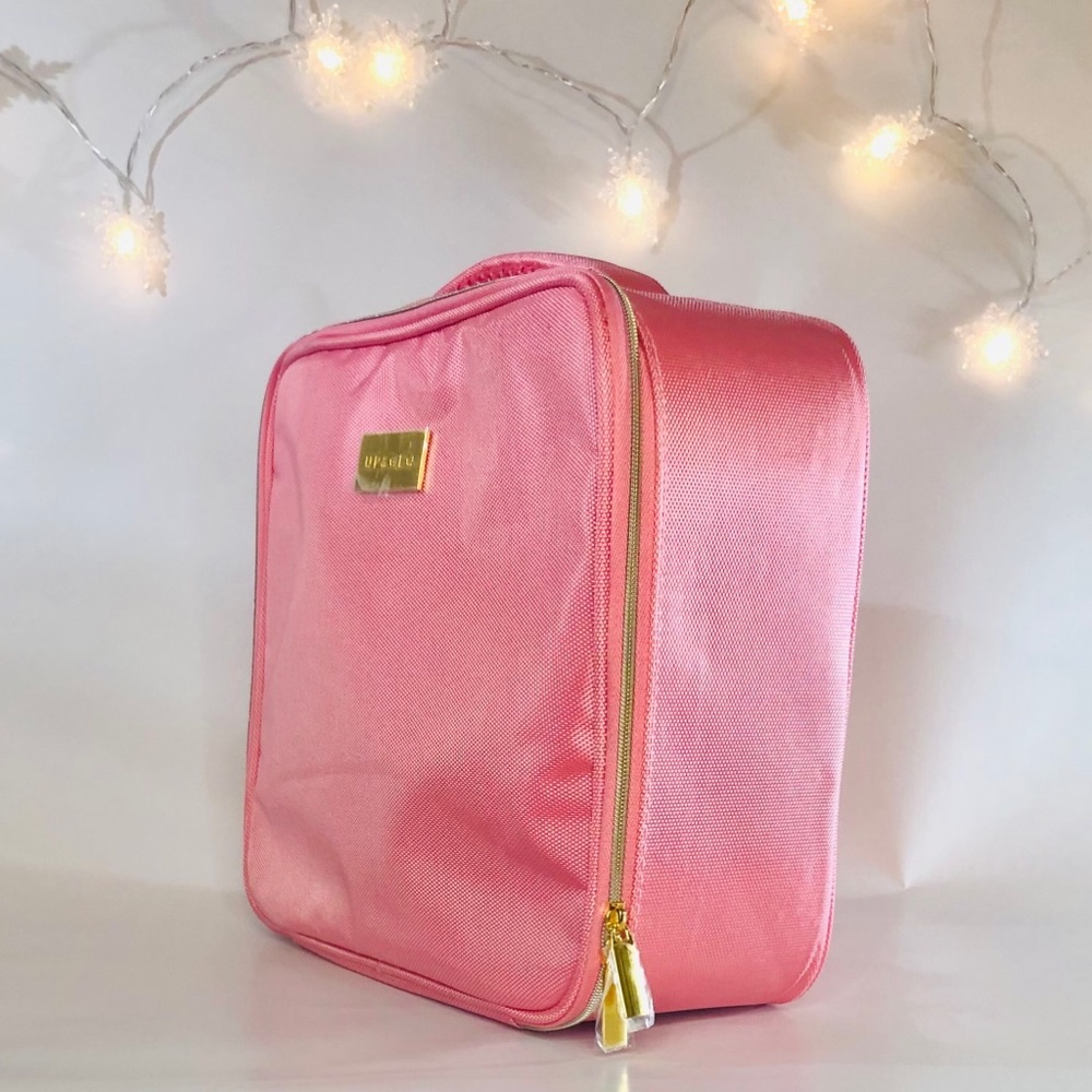 UP&GEO Cosmetics Case in Bubble Gum Pink - Picture 2 of 16